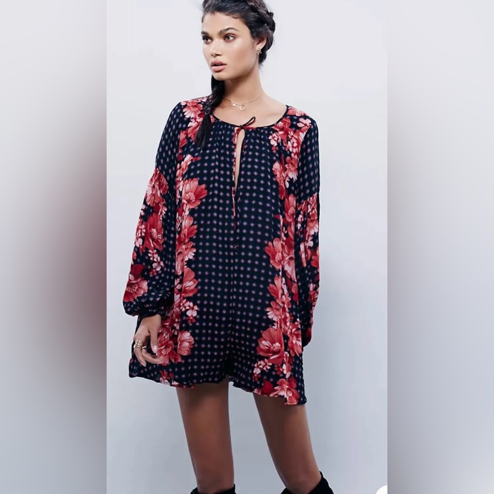 FREE PEOPLE Sunset Boulevard Floral Romper